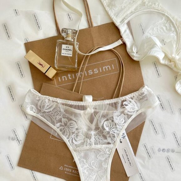 Intimissimi Lingerie 2-piece Bandeau Bra(36B) and Panties (M) Set - Picture 14 of 15